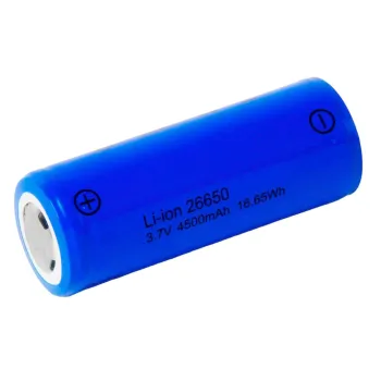 Best Divers 5000mah Protruding Positive Pole 26650 Battery Clair