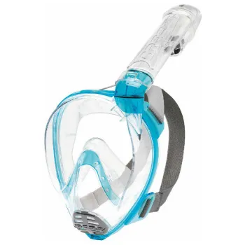 Cressi Baron Junior Snorkeling Mask Clair,Bleu XS-S