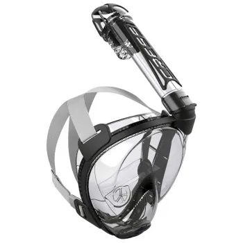Cressi Duke Snorkeling Mask Clair,Noir M-L