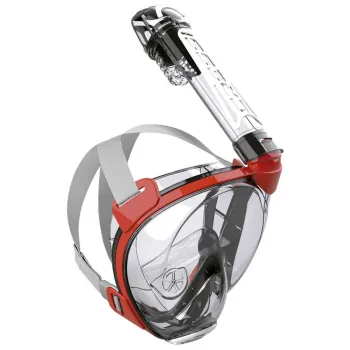 Cressi Duke Snorkeling Mask Rouge,Gris M-L