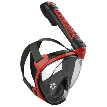 Cressi Duke Snorkeling Mask Rouge,Noir M-L