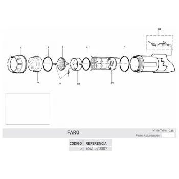 Cressi Faro Body O-ring Noir