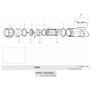 Cressi Faro Parabola Sealing Ring Noir