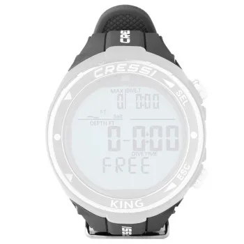 Cressi King Strap Argenté
