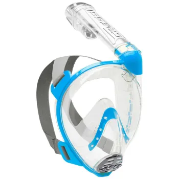 Cressi Baron Snorkeling Mask Refurbished Bleu M-L