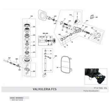 Cressi Nut Tensioning System Fcs Noir