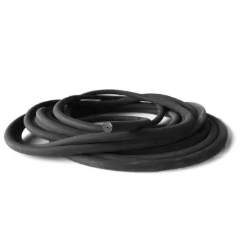 Cressi S45 Rubber Band 17.5 Mm Noir 1.5 m