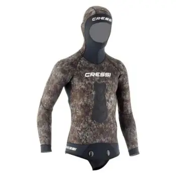 Cressi Tracina 5 Mm Spearfishing Jacket Refurbished Marron XL Homme