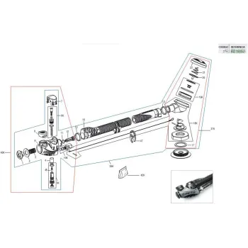 Cressi Upper Corrugated Hose Bcd Discharge Valve Noir