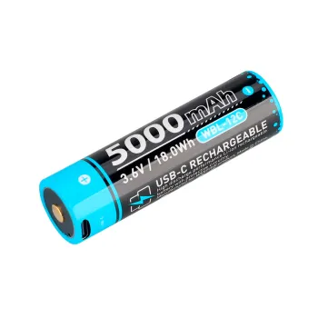 Weefine 21700 3.6v 5000mah Usb-c Lithium Battery