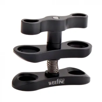 Weefine Double Aluminium Clamp Noir