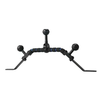 Weefine Transportation 3 Balls Aluminum Plate Argenté