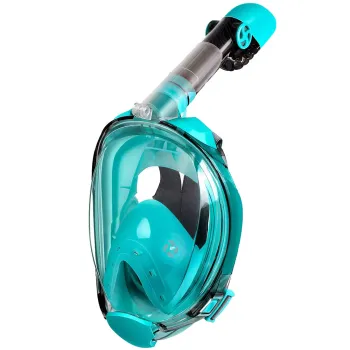 De Profundis So-lga-13 Snorkeling Mask Vert,Bleu L-XL