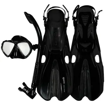 Mares Aquazone Volo One Splash Snorkeling Set Noir EU 34-38