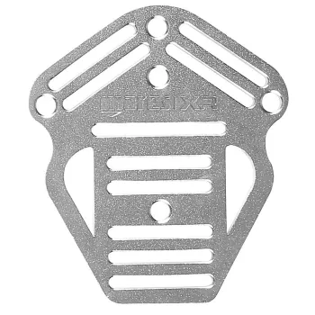 Mares Xr Xr Sidemount Top Plate Argenté 6 mm