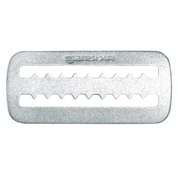 Mares Xr Xr Ss316 Toothed Trigliders 10 Units Argenté