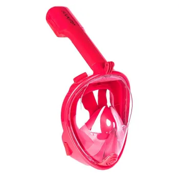 Aquaneos Basic Full Face Snorkeling Mask Rouge S / M