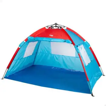 Aktive 63120 Windbreak And Beach Tent 213x133x120 Cm Bleu 4 Places