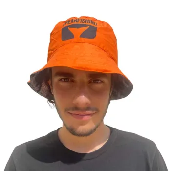 Denty Bob Spearfishing Anaconda Reversible Cap Orange
