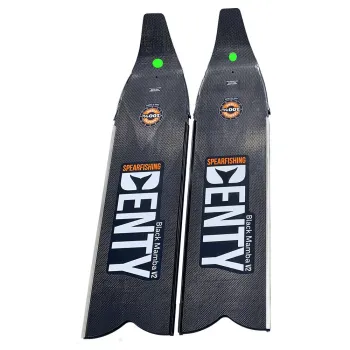 Denty Black Mamba V2 Soft Fin Blade Noir