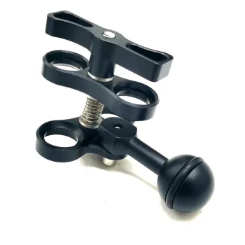 Leoben Aluminium Double Ball Joint With Ball Adapter Noir