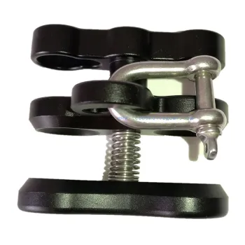 Leoben Double Ball Joint With Stainless Steel Hook Gris