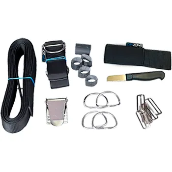 Dirzone Complete Harness With Hardware Noir
