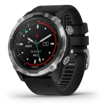 Garmin Descent Mk2 One Size Stainless Steel / Black