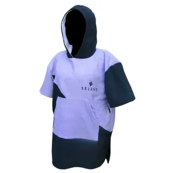 Seland 3 Kids Poncho Violet