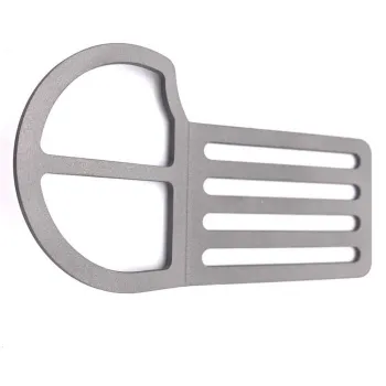 Nammu Tech Butt D-ring Right Titanium Argenté