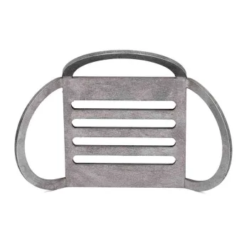 Nammu Tech Crotch 3x D-ring Titanium Argenté