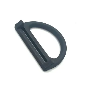 Nammu Tech D-ring Open Low Profile Carbon Argenté