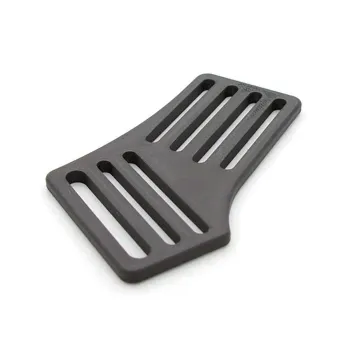 Nammu Tech Plate Fixation Chest-chest Carbon Argenté