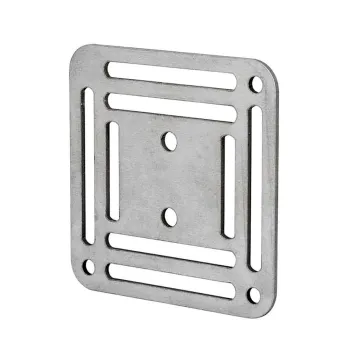 Nammu Tech Plate For One Weight Titanium Argenté