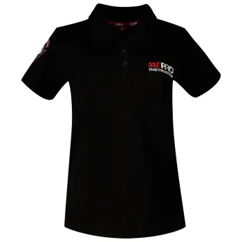 Ssi Instructor Woman Polo Noir L