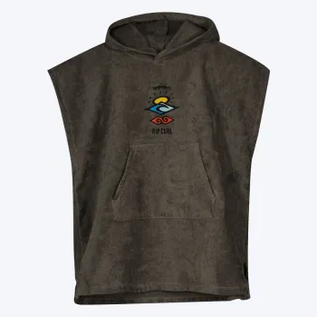 Rip Curl Logo Poncho Marron L