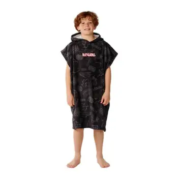 Rip Curl Sessions Junior Poncho Noir S Enfants
