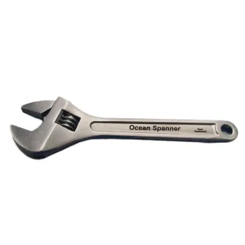 Heser Stainless Steel Wrench Argenté 150 X 18 mm