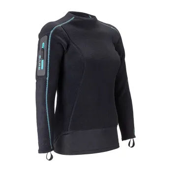 Bare Polar Stretch Mid-layer Long Sleeve T-shirt Noir XS