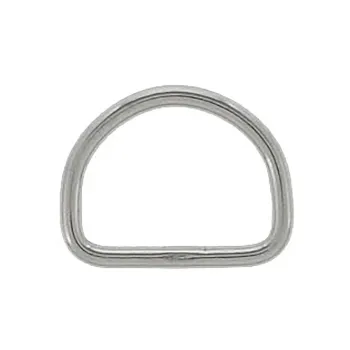 Dive Rite D Ring 2.5 Cm Argenté