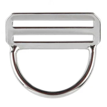 Dive Rite Low Profile Steel Inox 5 Cm With Fixer D-ring 10 Units