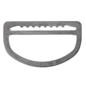 Dive Rite Sliding Steel D-ring 10 Units