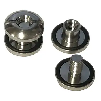 Dive Rite Stainless Steel Transpac Mounting Screw 2 Units Argenté