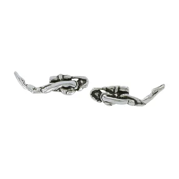Dive Silver Small Diver Post Earring Argenté