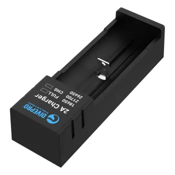 Divepro 26650/21700/26800 Usb Charger Noir,Argenté