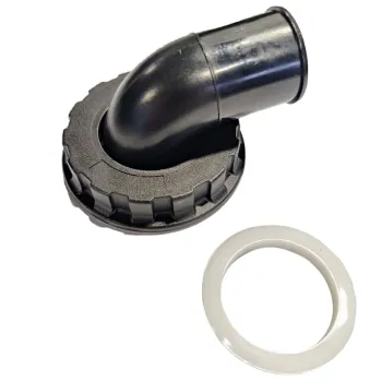 Halcyon 90-degree Elbow For Bc Opv Argenté
