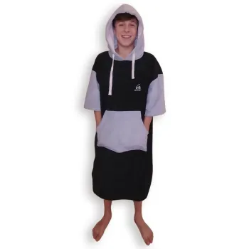 Kynay Microfiber Youth Poncho Noir S-M