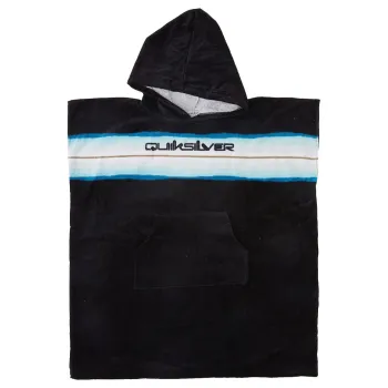 Quiksilver Aqbaa03033 Kids Poncho Noir