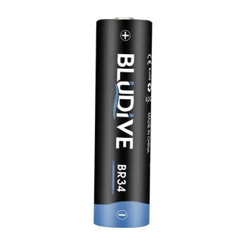 Bludive 18650 3.7v And 3400mah Usb-c Battery Noir
