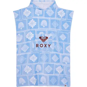Roxy Stay Magical Printed Poncho Bleu